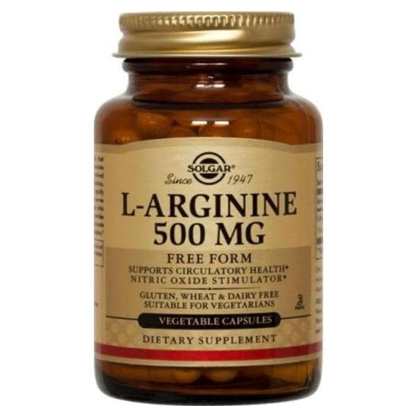 Garden of Life , LLD L-Arginine Adult Supplement Vegicaps Vegetarian/Kosher 500mg Free Form 100/Bottle - 33984001411