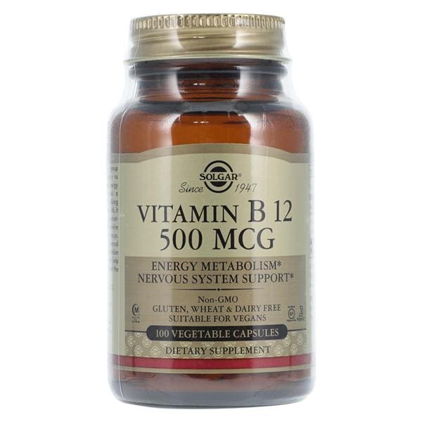 Garden of Life , LLD Vitamin B-12 Adult Supplement Tablets Vegetarian/Kosher 500mcg 100/Bottle - 33984032101