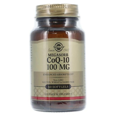 Garden of Life , LLD Coenzyme Q-10 Supplement Softgels Vegetarian/Kosher 100mg 60/Bottle - 33984009523