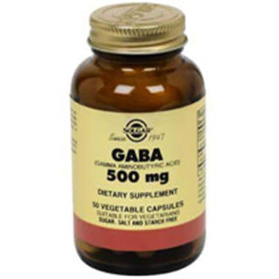 Garden of Life , LLD Gaba Supplement Vegicaps 500mg 50/Bottle - 33984012103