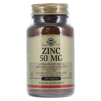 Garden of Life , LLD Zinc 50 Supplement Tablets Vegetarian/Kosher 50mg 100/Bottle - 33984037205