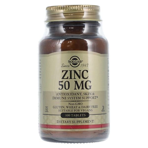 Garden of Life , LLD Zinc 50 Supplement Tablets Vegetarian/Kosher 50mg 100/Bottle - 33984037205