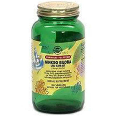 Garden of Life , LLD Gingko Biloba Supplement Vegicaps Vegetarian/Kosher/SFP/FP Standardized 180/Bottle - 33984041325