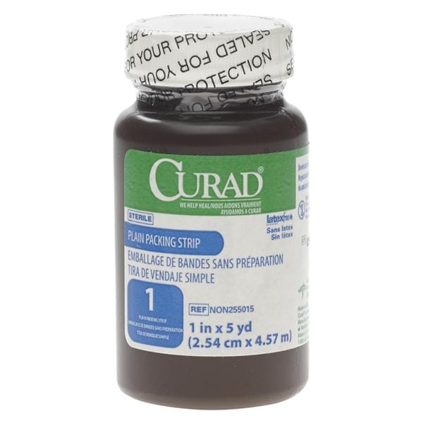 Medline Industries Inc Cotton Strip Packing 1"x5yd Sterile Not Made With Natural Rubber Latex - NON255015