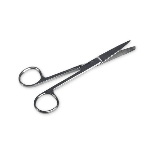 Medline Industries Inc Operating Scissors 4-1/2" Stainless Steel Sterile Disposable 50/Ca - DYNJ04053
