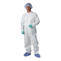 Medline Industries Inc Staff Coverall Micropor Breathable Material X-Large White 25/Ca - NONCV700XL