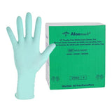 Medline Industries Inc -Aloetouch Nitrile Exam Gloves Large Green Sterile Chemo Tested, 4 BX/CA MDS194087