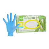 Medline Industries Inc -AloeTouch 3G Vinyl Exam Gloves X-Small Green Non-Sterile, 10 BX/CA MDS195173