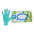 Medline Industries Inc -Aloetouch Ice Nitrile Exam Gloves Medium Green Non-Sterile Chemo Tested, 10 BX/CA MDS195285