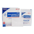 Dukal LLC Cotton Pad 3x4" Sterile Non-Adherent Adhesive White Absorbent, 1 PK/CA - 125