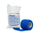 Dukal LLC -Cohesive Bandage Elastic 2"x5yd Dark Blue Non-Sterile 36/Box 8025DB