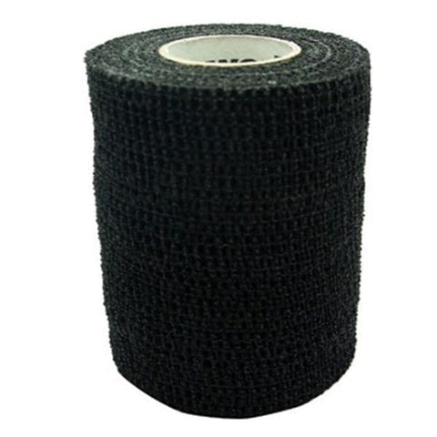 Andover Coated Products -PowerFlex Athletic Tape Elastic 6"x6yd Black Non-Sterile Latex 8/Case 3760BK-008