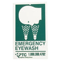 HPTC, Inc OSHA Sign Emergency Eyewash 11 in x 7 in Each - ESP