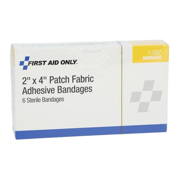 Pacc-Kit Safety Equipment -Pacc-Kit Strip Bandage Fabric 2x4.5" Flesh Sterile 6/Box 1-007-001