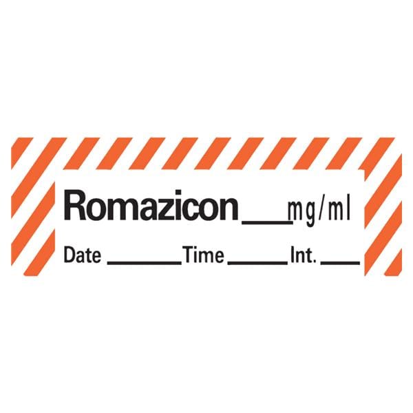 Precision Dynamics Corp. Label f/ Romazicon 333/Rl 333/Rl - ANS-19