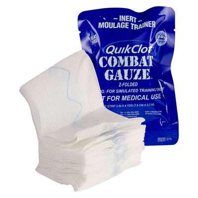 North American Rescue LLC QuikClot Moulage Trainer Simulated Hemostatic Gauze Ea - 30-0063