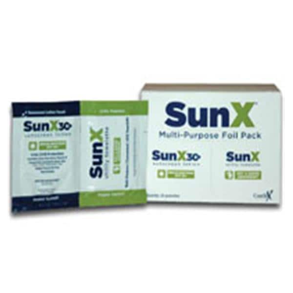 Fieldtex Products, Inc Sun X Sunscreen Towelette 25/Box - 911-0144BX25