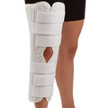 DEROYAL SIZED SUPERLITE KNEE IMMOBILIZER STRAIGHT STAYS 16” (SIZE - X-Large) (MEASUREMENT - 20” - 22”) (PACKAGING - EACH)