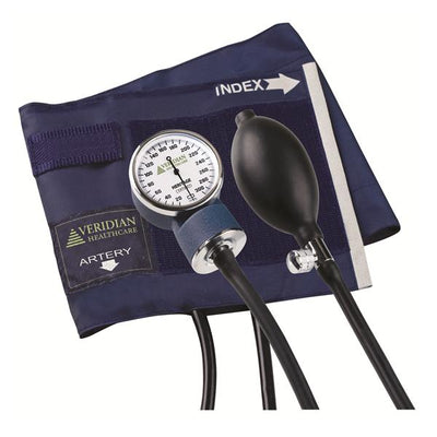 VERIDIAN HEALTHCARE LLC -Blood Pressure Cuff Blue Latex-Free Each, 24 EA/CA 02-1083