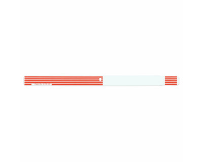 PDC ScanBand® Thermal Wristband Adhesive Closure 3/4" x 11-1/2", 1-1/2" Core Pediatric Red, 500 per Box | 7022-16-PDM