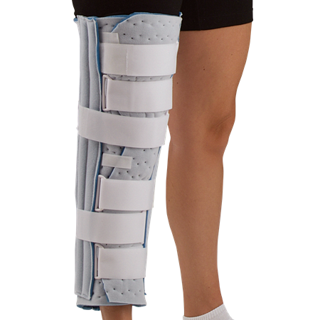 DEROYAL CUTAWAY KNEE IMMOBILIZER (PACKAGING - EACH)