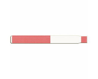 PDC ScanBand® Thermal Wristband Adhesive Closure 1-1/8" x 11-1/2", 1-1/2" Core Adult Red, 500 per Box | 7042-16-PDM