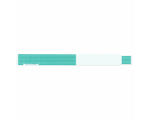 PDC ScanBand® Thermal Wristband Adhesive Closure 1-1/8" x 11-1/2", 1" Core Adult Green, 400 per Box | 7045-15-PDL