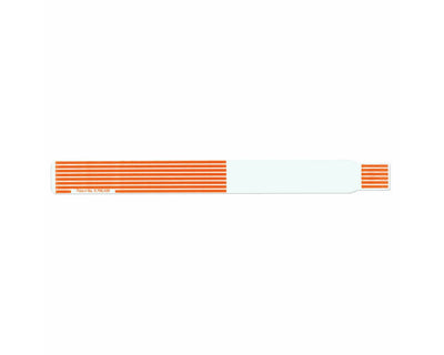 PDC ScanBand® Thermal Wristband Adhesive Closure 1-1/8" x 11-1/2", 1" Core Adult Orange, 400 per Box | 7045-17-PDL