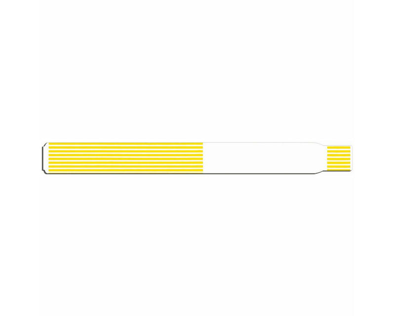 PDC ScanBand® Thermal Wristband Adhesive Closure 1-1/8" x 11-1/2", 1" Core Adult Yellow, 340 per Box | 7054-14-PDO