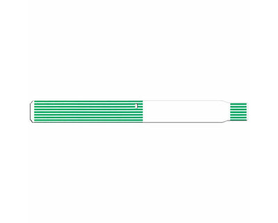 PDC ScanBand® Thermal Wristband Adhesive Closure 1-1/8" x 11-1/2", 1" Core Adult Green, 340 per Box | 7054-15-PDO