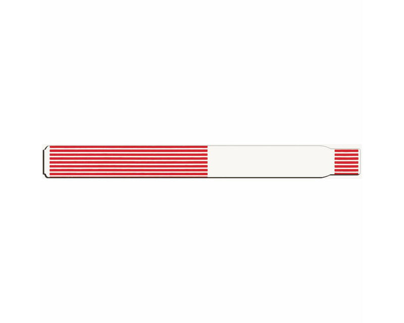 PDC ScanBand® Thermal Wristband Adhesive Closure 1-1/8" x 11-1/2", 1" Core Adult Red, 340 per Box |  7054-16-PDO