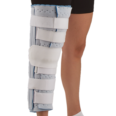 DEROYAL CUTAWAY KNEE IMMOBILIZER WITH PATELLA STRAP (PACKAGING - EACH)