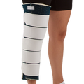 DEROYAL KNEE IMMOBILIZER WITH ELASTIC STRAPS (PACKAGING - EACH)