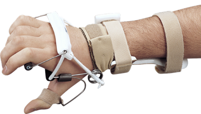 DEROYAL LMB™ RADIAL NERVE SPLINT WRIST EXTENSION WITH MP EXTENSION ASSIST & ADJUSTABLE THUMB EXTENSION ASSIST (PACKAGING - EACH)