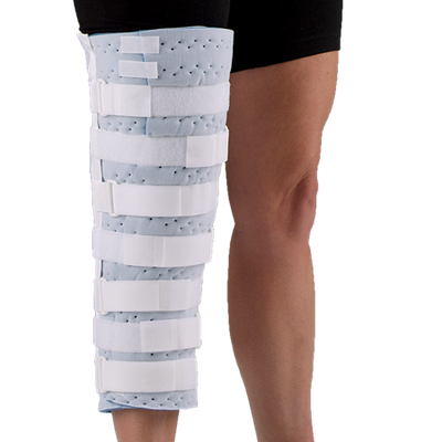 DEROYAL CUTAWAY KNEE IMMOBILIZER WITH QUICK FIT TABS WITHOUT TABS (PACKAGING - EACH)