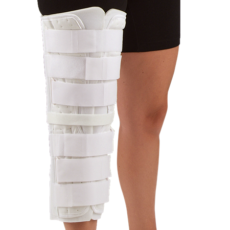 DEROYAL SUPERLITE TRI-PANEL KNEE IMMOBILIZER (PACKAGING - EACH)