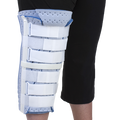 DEROYAL BARIATRIC FOAM TRI-PANEL KNEE IMMOBILIZER (PACKAGING - EACH)