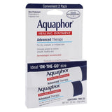 Beiersdorf Inc Aquaphor Healing Ointment Petrolatum 0.35oz Fragrance Free Skin 2/Pk, 24 PK/CASE - 072140110475