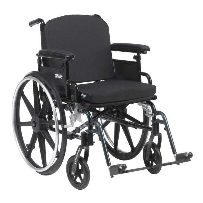 Drive Adjustable Tension Wheelchair Back, 16"-21" Wide