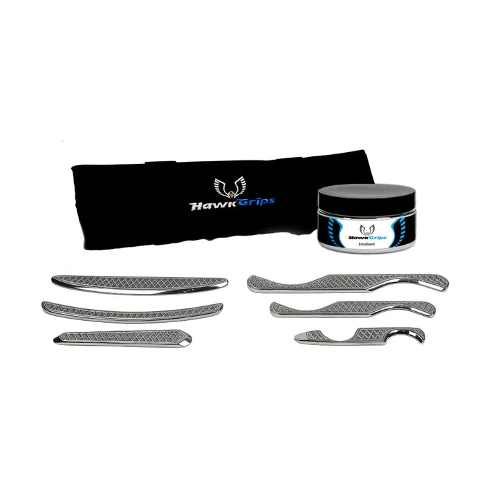 HawkGrips Silver Set
