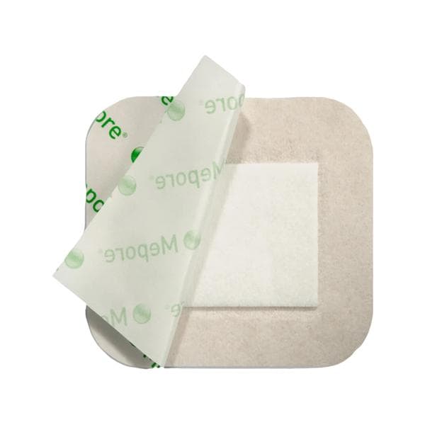 Molnlycke Healthcare Mepore Pro Viscose/Polymer Blend Island Dressing 3-3/5x4" Sterile Square LF  - 670990