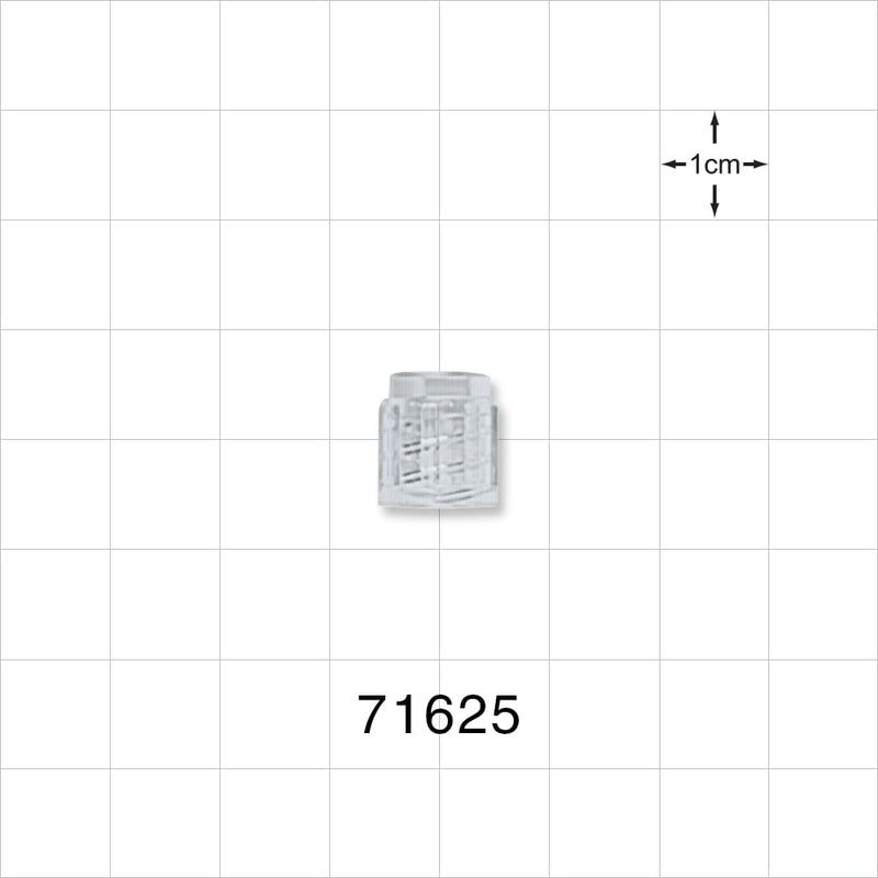Luer Lock Ring, Clear -  - 71625