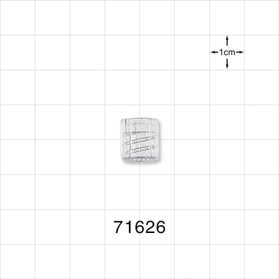 Snap-On Luer Lock Ring, Clear -  - 71626