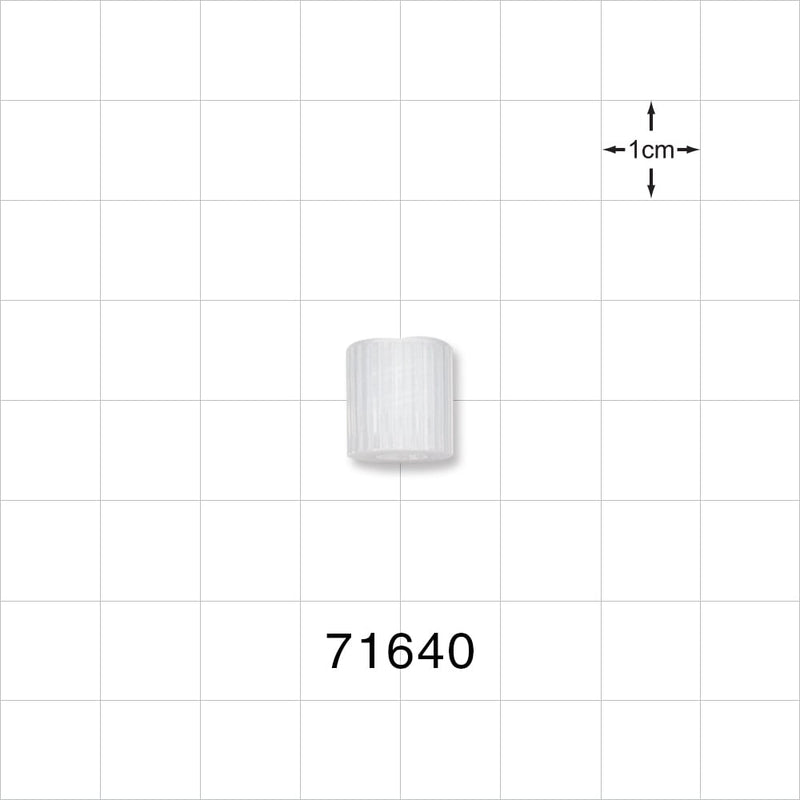 Snap-On Luer Lock Ring, Clear -  - 71640