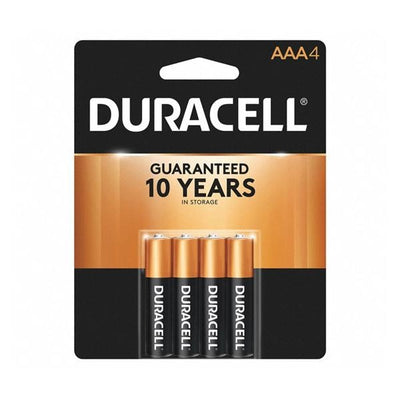 Duracell Co USA Coppertop Battery AAA 4/Package - MN2400B4Z