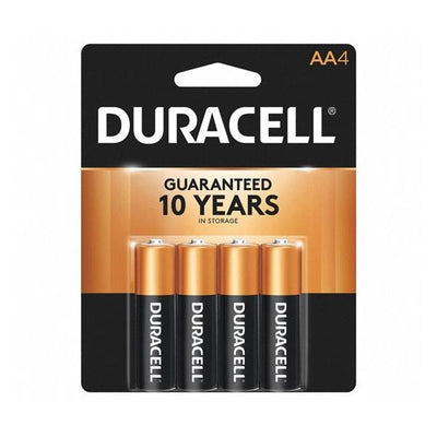 Duracell Co USA Battery AlkalineAA 4/Package - MN1500B4Z