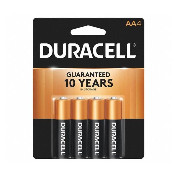 Duracell Co USA Battery AlkalineAA 4/Package - MN1500B4Z
