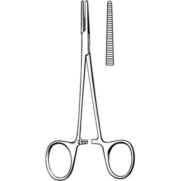 Sklar Instruments -Surgi-OR Halsted Mosquito Forcep Straight 5" Steel Each 95-426