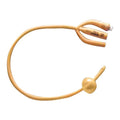 Teleflex LLC Gold 3-Way Foley Catheter Straight Tip Silicone 25Fr 30cc - 183430240