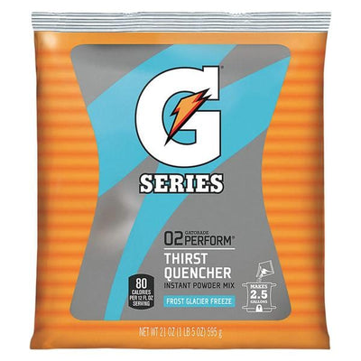 Quaker Oats Company Gatorade Sports Beverage Glacier Freeze 21oz Packet 32/Case - 33677